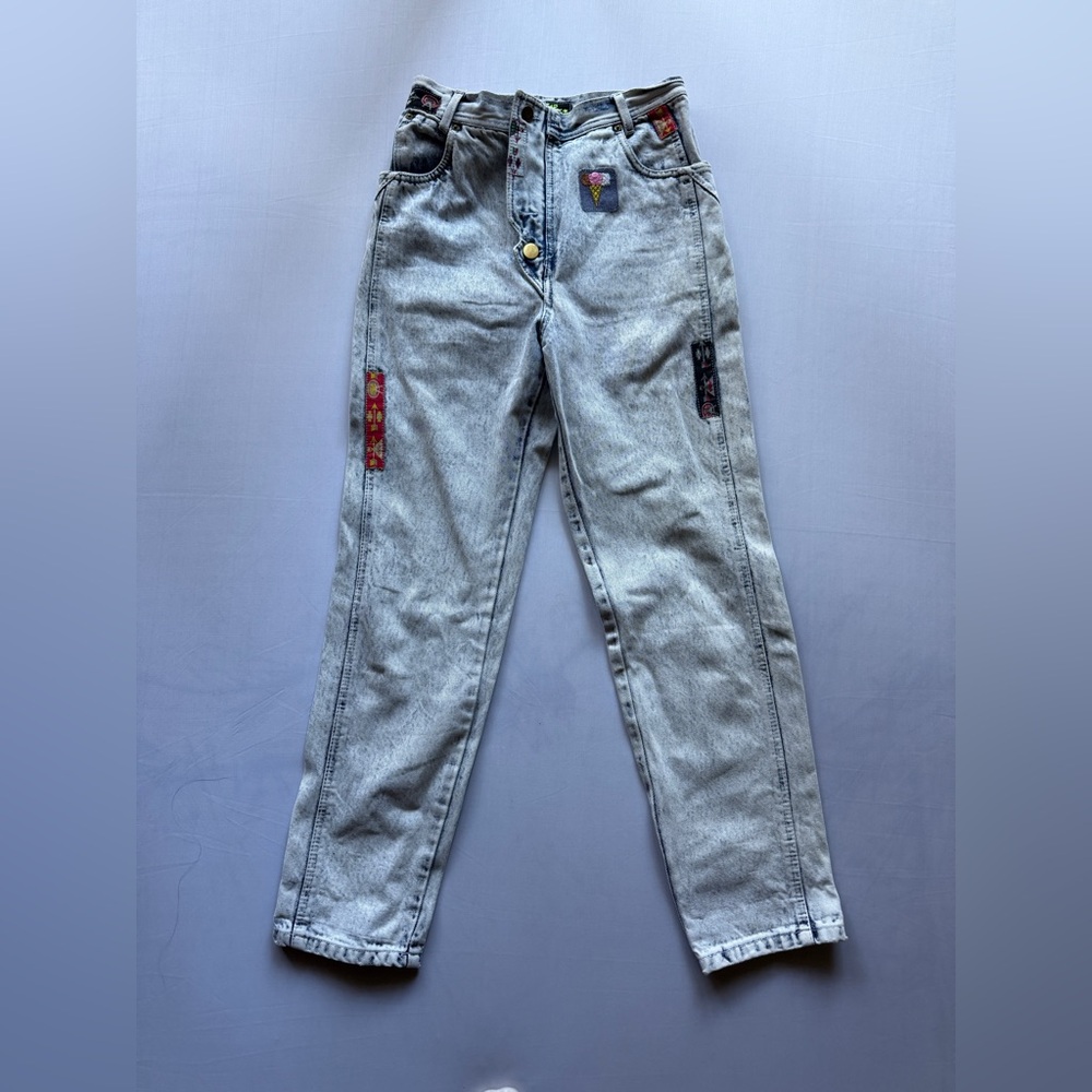 High Rise Light Gray Jeans
